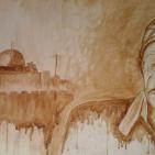 بالصور.. أول فنانة فلسطينية تٌبدع الرسم بـ