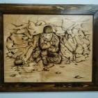 بالصور.. أول فنانة فلسطينية تٌبدع الرسم بـ