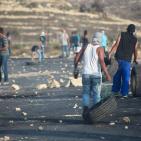 بالصور: مواجهات مستمرة منذ الصباح حتى اللحظة في حي البالوع - البيرة