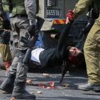 مستعربون يختطفون اكثر من 3 شبان احدهم مصاب بالرأس في رام الله