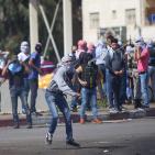 إصابات خلال المواجهات قرب مستوطنة 