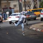 إصابات خلال المواجهات قرب مستوطنة 