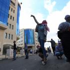 إصابات خلال المواجهات قرب مستوطنة 