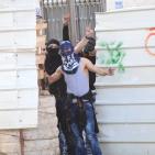 إصابات خلال المواجهات قرب مستوطنة 