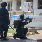 إصابات خلال المواجهات قرب مستوطنة 