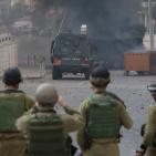 إصابات خلال المواجهات قرب مستوطنة 