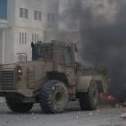 إصابات خلال المواجهات قرب مستوطنة 