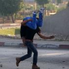 إصابات خلال المواجهات قرب مستوطنة 