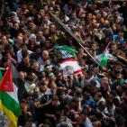 (صور) رام الله: تشييع جثمان الشهيد الحلبي