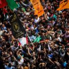 جماهير غفيرة تشيع الشهيد مهند حلبي في البيرة