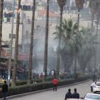 الخليل: مواجهات رأس الجورة/جسر حلحول