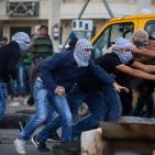 مواجهات عنيفة قرب المدخل الشمالي لمدينة البيرة