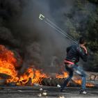 مواجهات عنيفة قرب المدخل الشمالي لمدينة البيرة