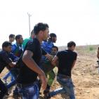 مواجهات قرب حاجز بيت حانون 