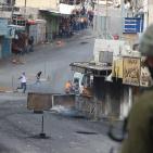 مواجهات باب الزاوية وسط الخليل