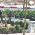 (محدث) صور: اصابة 6 مواطنين خلال مواجهات مع الاحتلال عند مدخل البيرة الشمالي