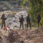 مواجهات  قرب المدخل الشمالي لمدينة البيرة على طريق مستوطنة بيت ايل