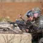 مواجهات  قرب المدخل الشمالي لمدينة البيرة على طريق مستوطنة بيت ايل