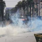 مواجهات رأس الجورة_جسر حلحول في الخليل