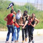 مسيرات غضب ومواجهات مساندة لهبة القدس شمال غزة