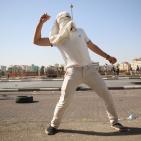 اصابات بمواجهات شمال البيرة في يوم الغضب