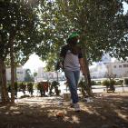 اصابات بمواجهات شمال البيرة في يوم الغضب