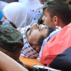 نابلس: تشييع جثمان الشهيد حنني في بيت فوريك