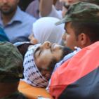 نابلس: تشييع جثمان الشهيد حنني في بيت فوريك