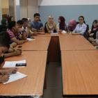 مجلس بلدي شبابي نابلس يُنظم اجتماعاً مع ممثلي المدارس الثانوية في المدينة