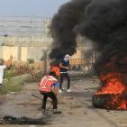 مواجهات اليوم الجمعة قرب حاجز 