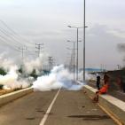 مواجهات اليوم الجمعة قرب حاجز 