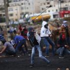 اصابة مصور راية ومواجهات شمال مدينة البيرة