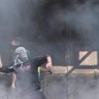 المواجهات المندلعة في باب الزاوية عقب اعدام شابين في الخليل