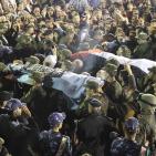 استقبال جثامين الشهداء الخمسة في الخليل