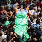 تشييع الشهيد محمود غنيمات في الخليل