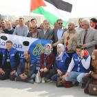 الخليل: وقفة تضامنية ضد اغلاق الاحتلال لاذاعة منبر الحرية في الخليل