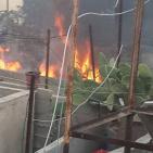 بالصور: اصابات بالاختناق واحتراق اجزاء من منزل شمال بيت لحم