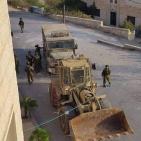 اقتحام قوات الاحتلال لبلدة صوريف شمال غرب الخليل اليوم الثلاثاء