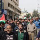 مسيرة مطالبة باسترداد جثامين الشهداء المحتجزة في الخليل