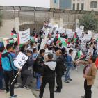 اطفال يطالبون الامم المتحدة توفير حماية دولية للشعب الفلسطيني