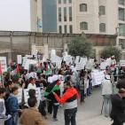 اطفال يطالبون الامم المتحدة توفير حماية دولية للشعب الفلسطيني