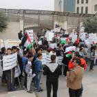 اطفال يطالبون الامم المتحدة توفير حماية دولية للشعب الفلسطيني