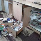 صور: اقتحام الجمعية الخيرية ومصادرة وتخريب معظم محتوياتها في الشيوخ الخليل