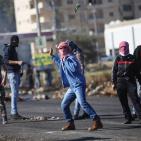 مواجهات على المدخل الشمالي لمدينة البيرة