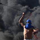 مواجهات على المدخل الشمالي لمدينة البيرة