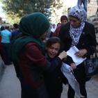 تشييع جثمان الشهيد لافي عوض في قرية بدرس