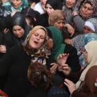 تشييع جثماني الشهيدين ليث اشرف مناصرة  وأحمد أبو العيش (28) ع في مخيم قلنديا