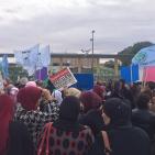 مظاهرة امام وزارة المالية  الاسرائيليه والكنيست  احتجاجا على تغييب احتياجات العرب من الميزانية..