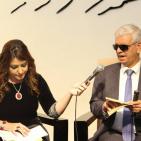 اطلاق الكاتبه إيمان زياد، كتابها 'شامة بيضاء' في متحف محمود درويش بمدينة رام الله.