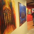 صدى القدس يتجسد في لوحات الفنانه زهى صلاح الدين